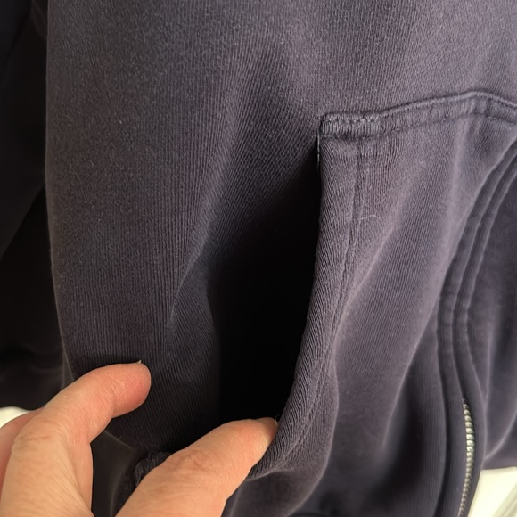 Vintage Navy Blue Disney Walt Disney World Full-Zip Hoodie Cotton-blend Large - Picture 6 of 13